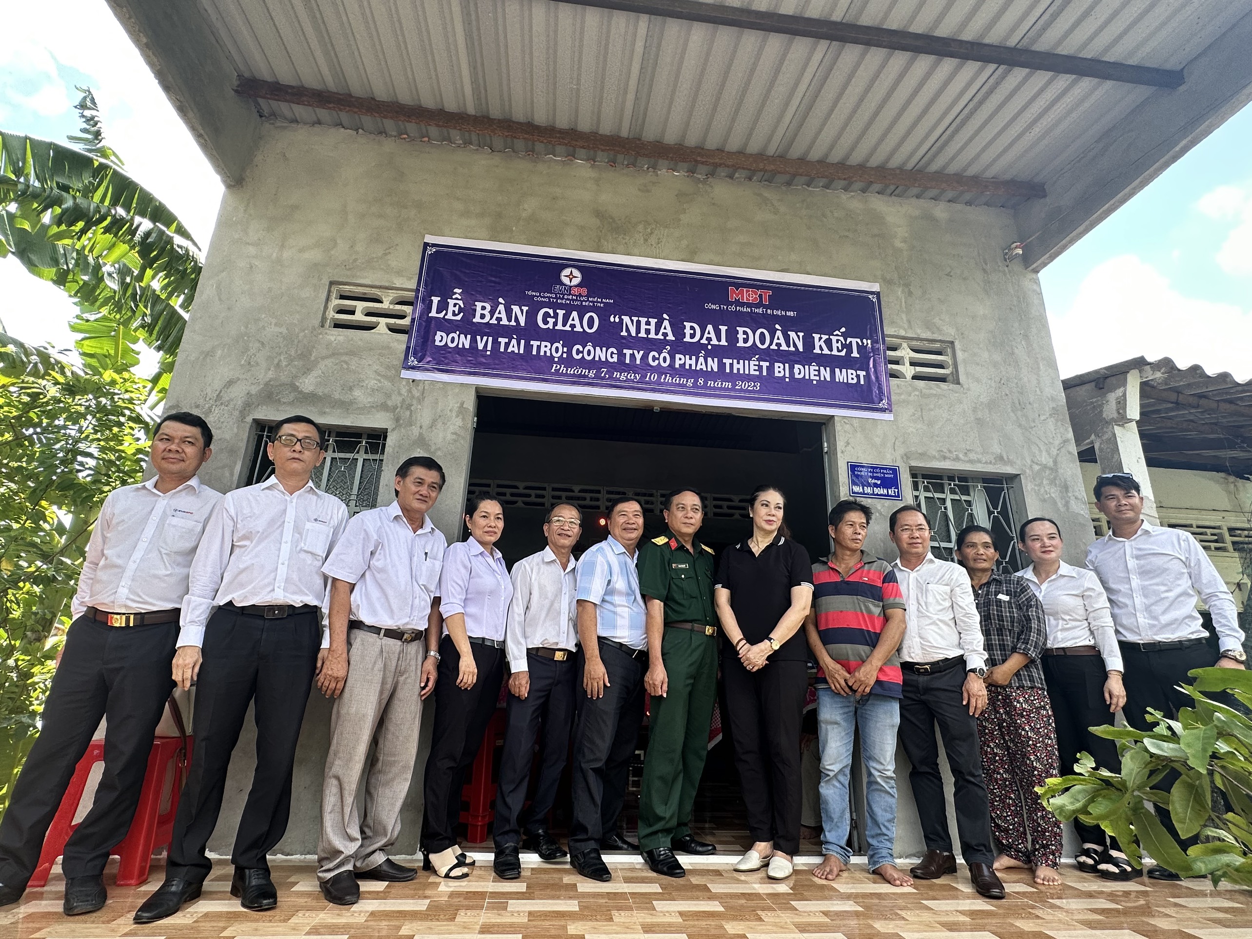 Công Ty Cổ Phần Thiết Bị Điện MBT: Gửi Yêu Thương Và Nghĩa Cử Tới Cộng Đồng Cùng Căn Nhà Tình Nghĩa Thứ 4
