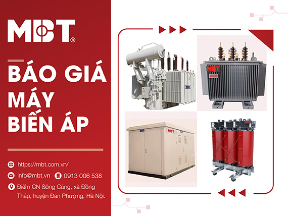 Bảng báo giá máy biến áp MBT